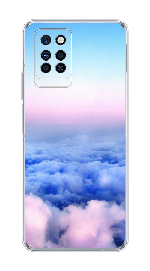

Чехол Awog на Infinix Note 10 Pro "Облака", Разноцветный, 3100150-4