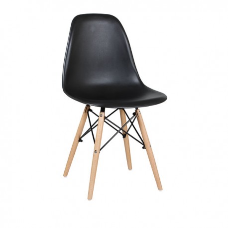 

Стул ЭкоЛайн, черный, EAMES DSW