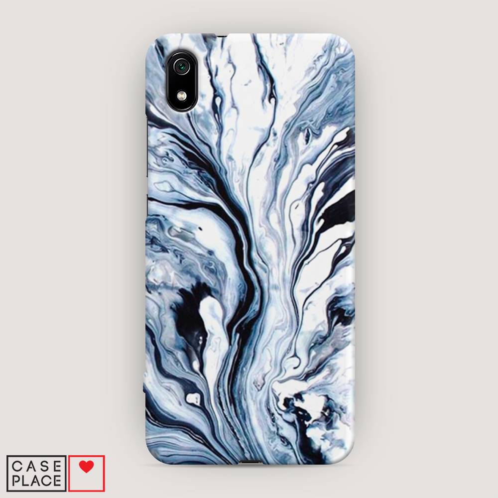 

Пластиковый чехол "Голубой минерал мрамор" на Xiaomi Redmi 7A, 35420-2