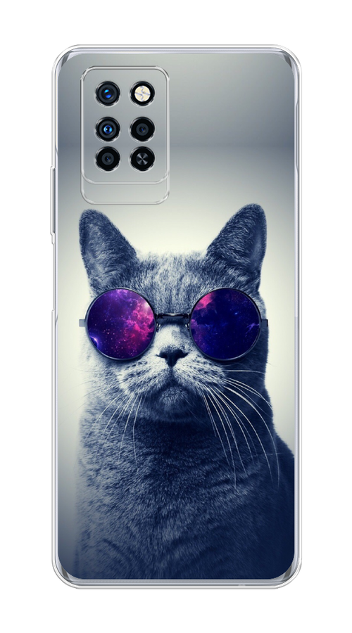 

Чехол Awog на Infinix Note 10 Pro "Космический кот", Разноцветный, 3100150-1