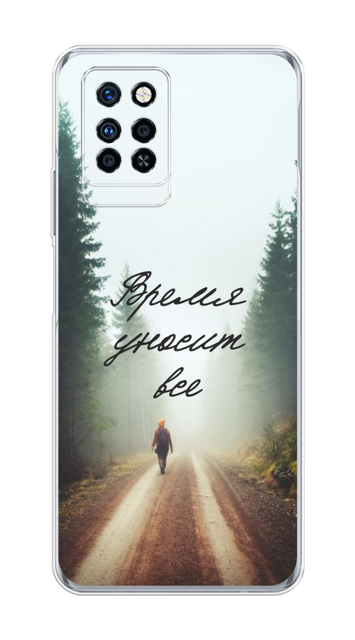 

Чехол Awog на Infinix Note 10 Pro "Время уносит все", Разноцветный, 3100150-6