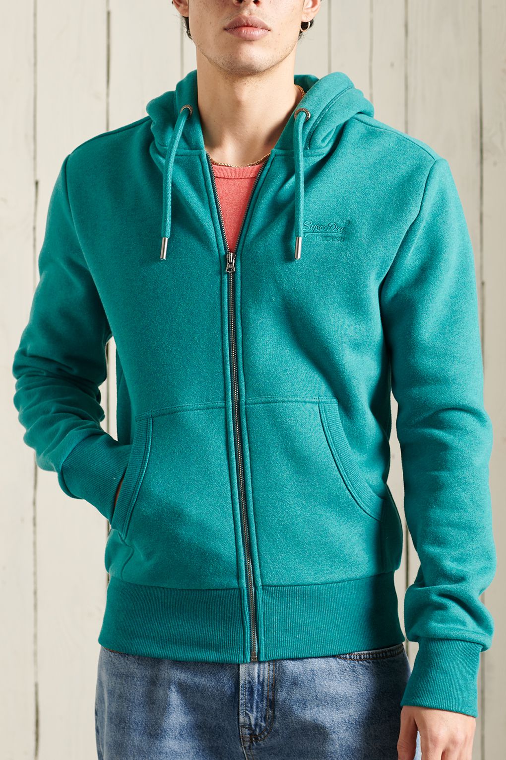 

Толстовка мужская Superdry MDR20082060 голубая L, MDR20082060