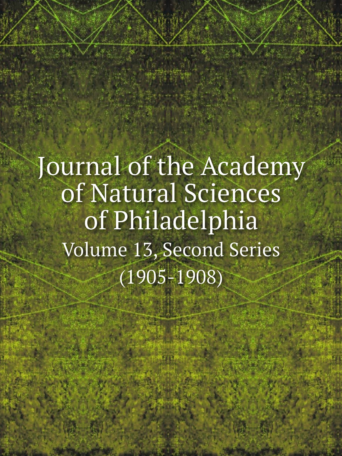 

Journal of the Academy of Natural Sciences of Philadelphia