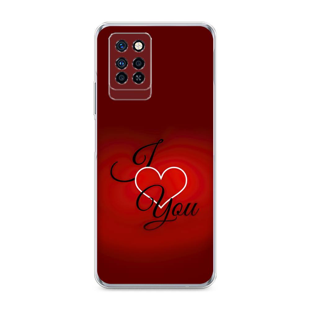 

Чехол Awog на Infinix Note 10 Pro "I love you 3", Разноцветный, 3100150-6