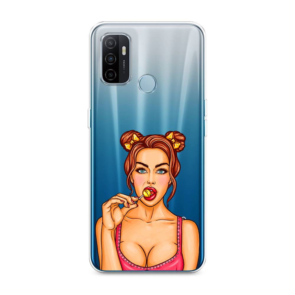 

Чехол Awog на Oppo A53 "Вкусный леденец", Разноцветный
