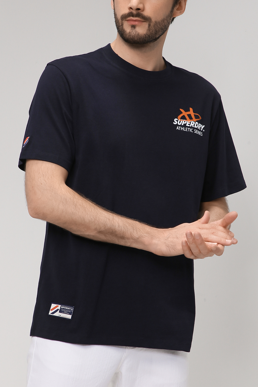 

Футболка мужская Superdry MDR2007T3108 синяя XL, MDR2007T3108