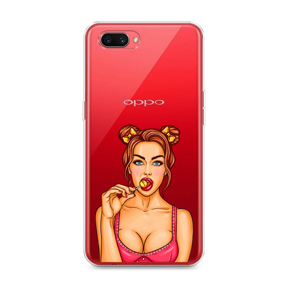 

Чехол Awog на Oppo A3s "Вкусный леденец", Разноцветный