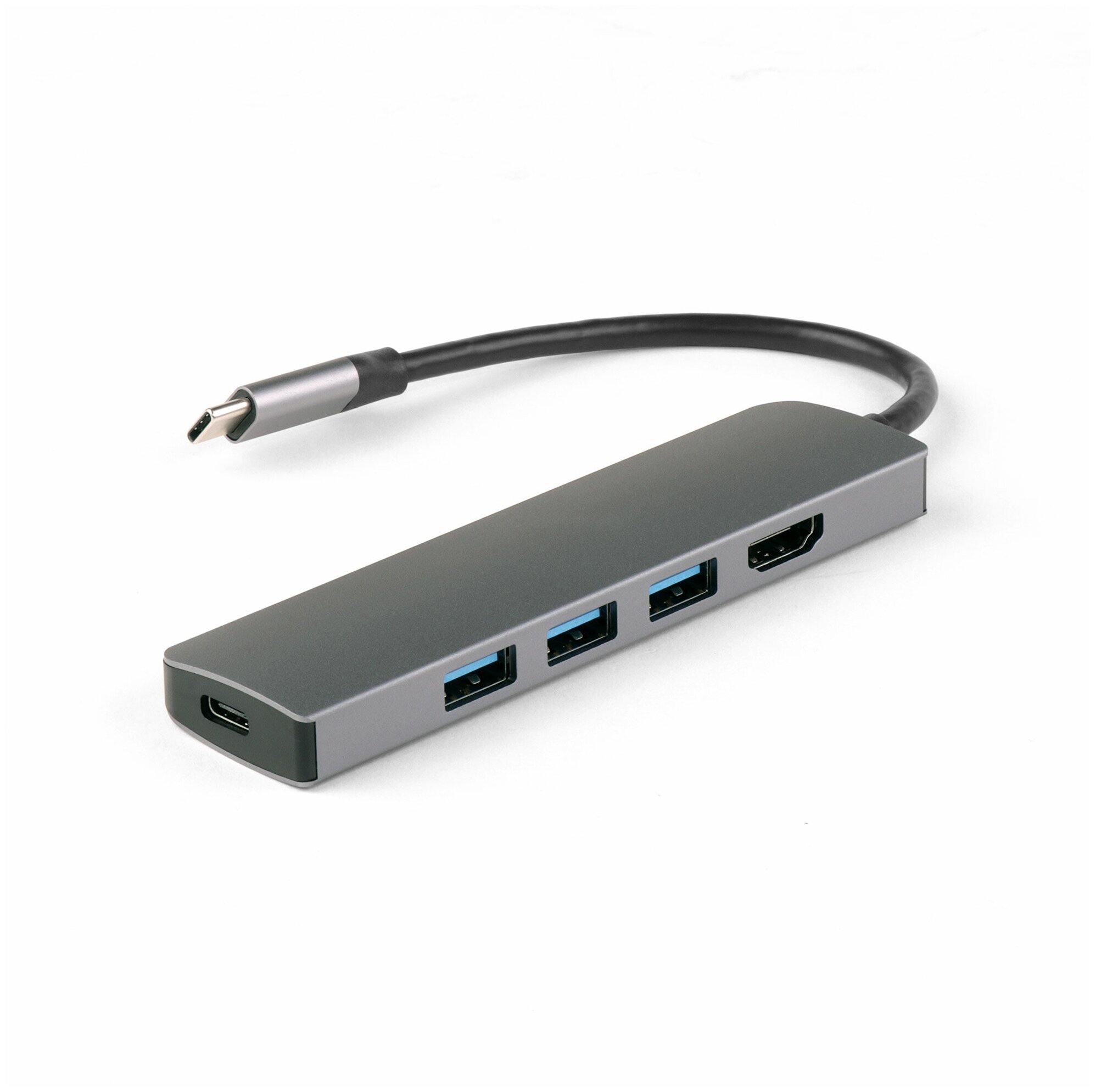 фото Хаб usb iqfuture iq-c5 hub 5 in 1 type-c/usb-c/3xusb/hdmi