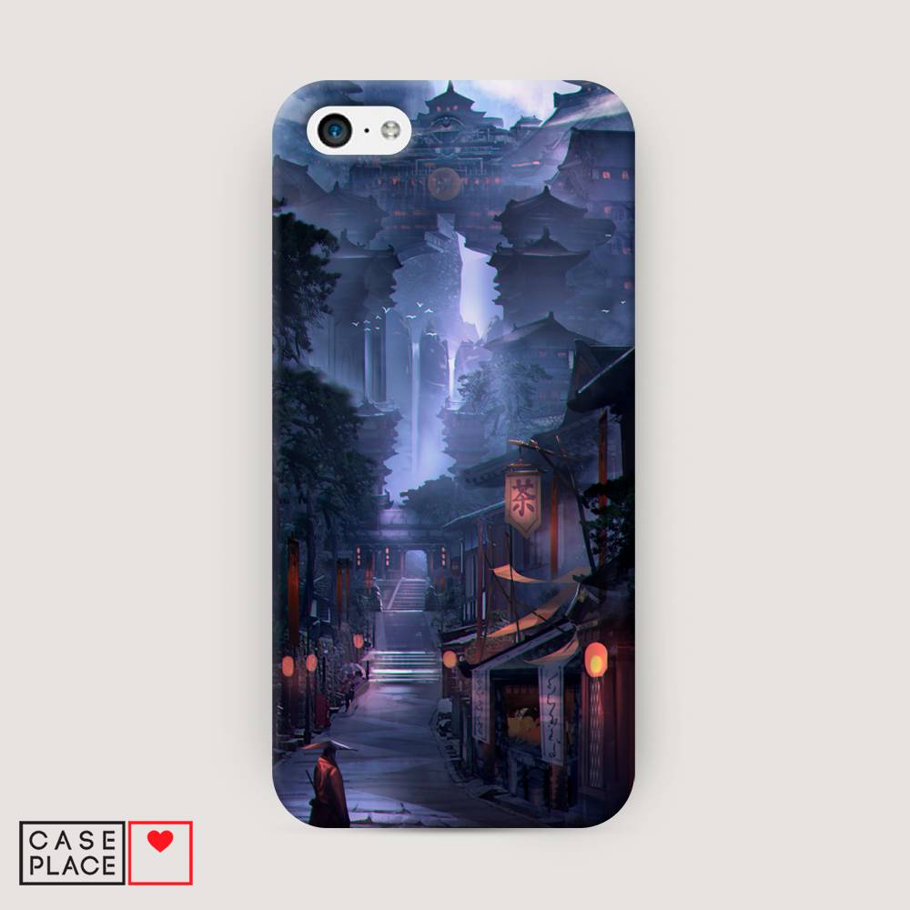 

Пластиковый чехол "Одинокий самурай" на Apple iPhone 5C, 10220-7