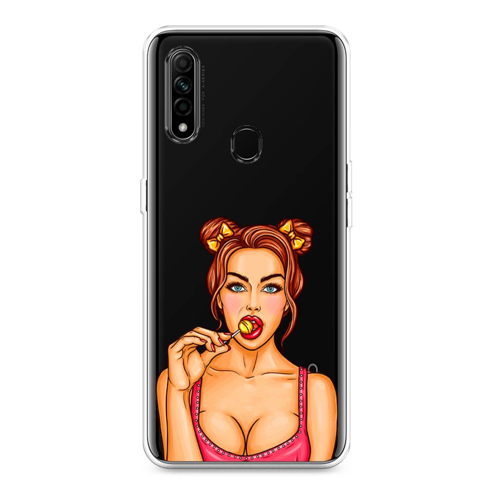 

Чехол Awog на Oppo A31 "Вкусный леденец", Разноцветный