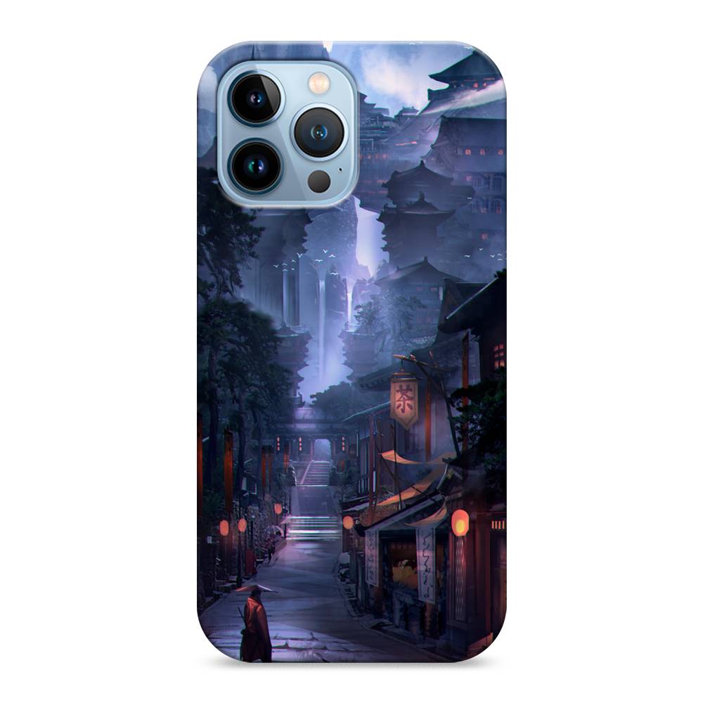 

Пластиковый чехол "Одинокий самурай" на Apple iPhone 13 Pro Max, 14420-7