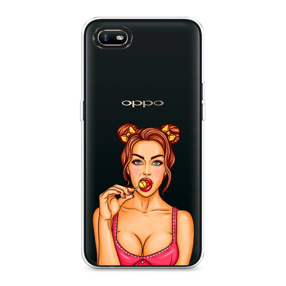 

Чехол Awog на Oppo A1k "Вкусный леденец", Разноцветный