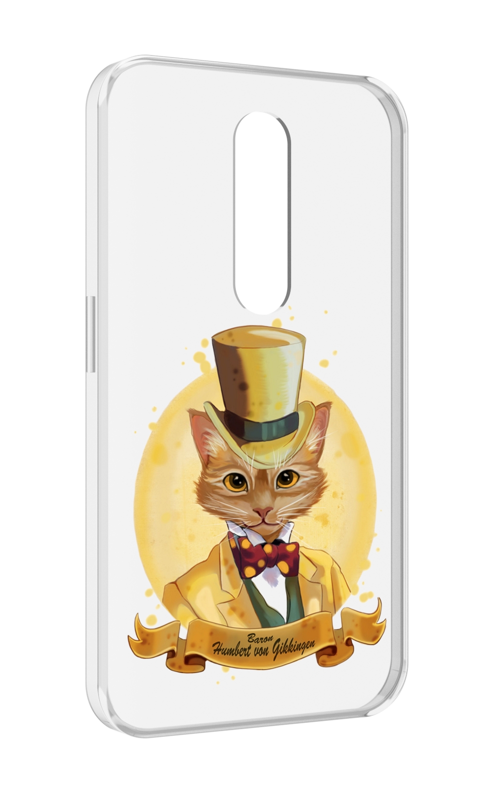 Чехол MyPads кот юрист для Motorola Moto X Force (XT1585 / XT1581)