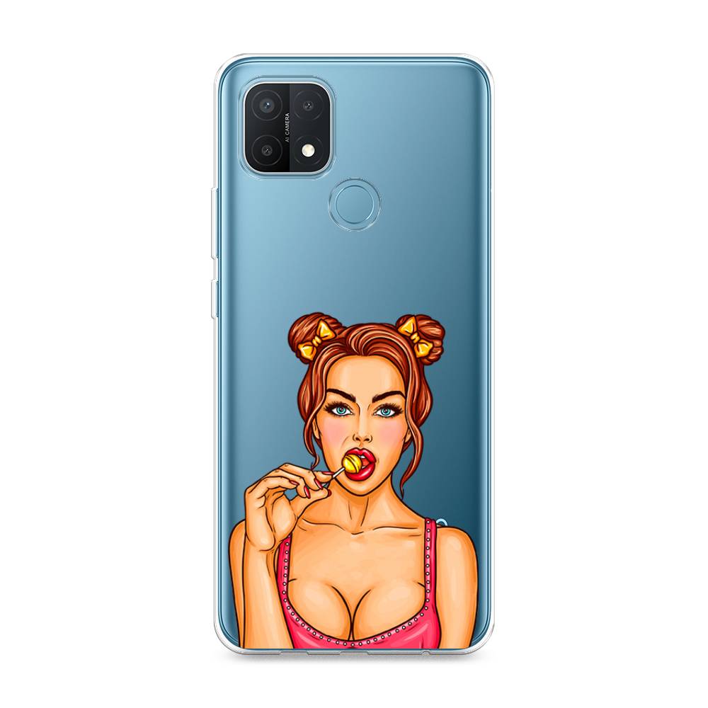

Чехол Awog на Oppo A15/A15s "Вкусный леденец", Разноцветный
