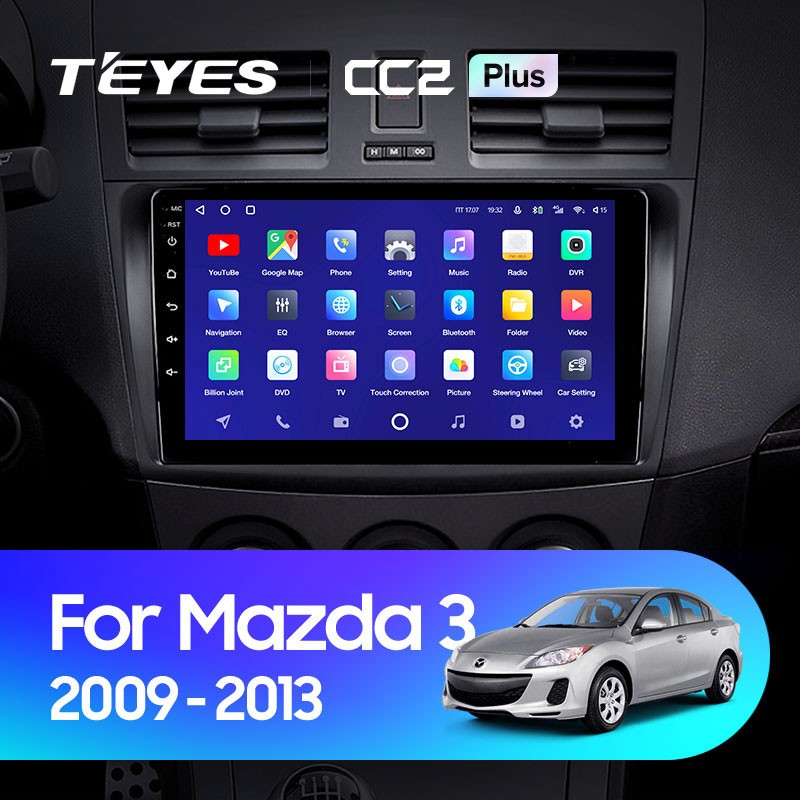 

Штатная магнитола Teyes CC2 Plus 6/128 Mazda 3 2 (2009-2013), CC2 Plus