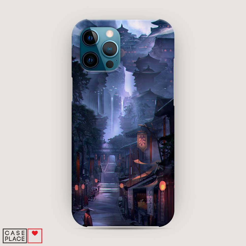 

Пластиковый чехол "Одинокий самурай" на Apple iPhone 12 Pro Max, 12720-7