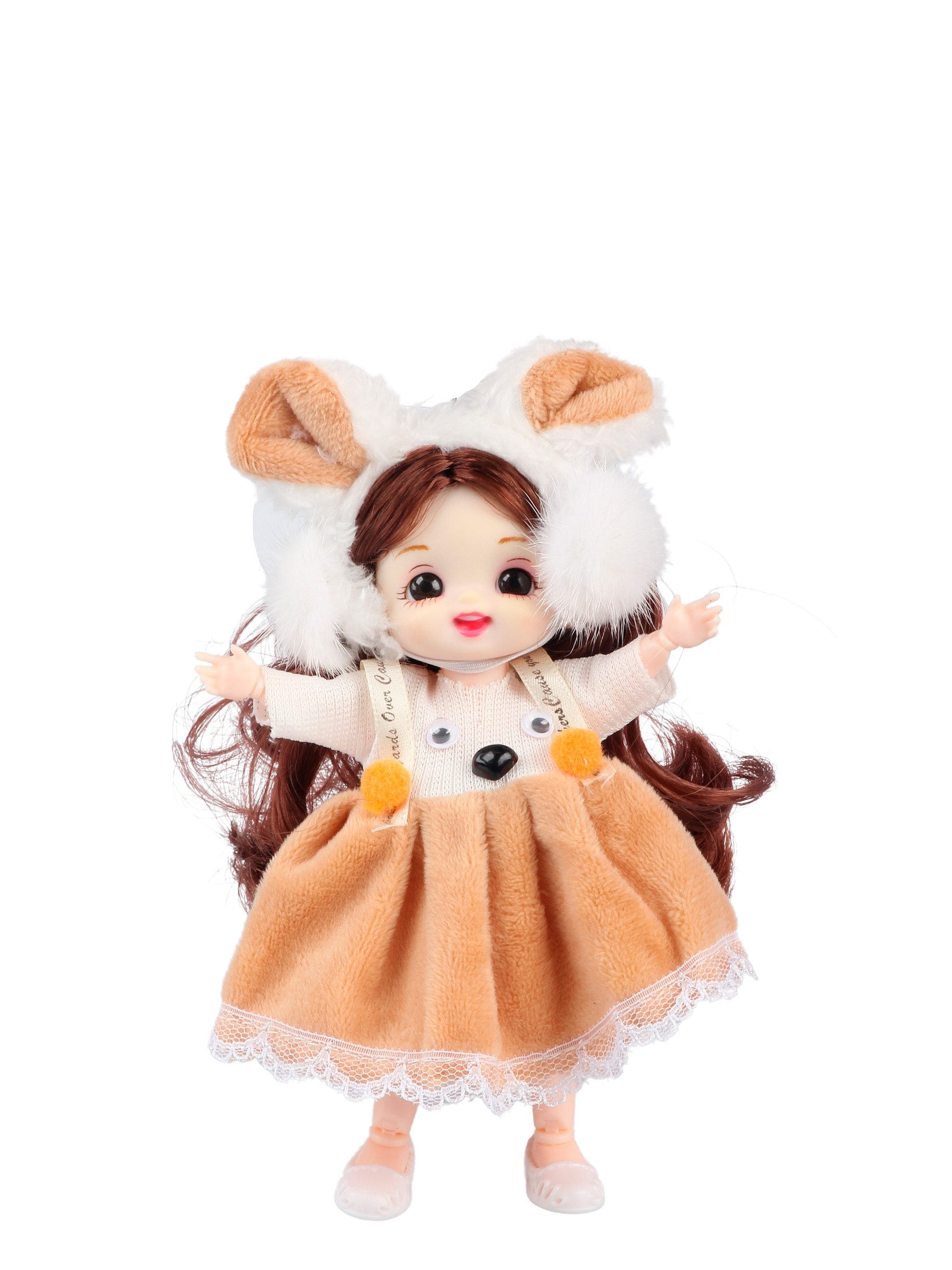 

Кукла Little Mania Мери, шарнирная DLM001-BR, DLM001
