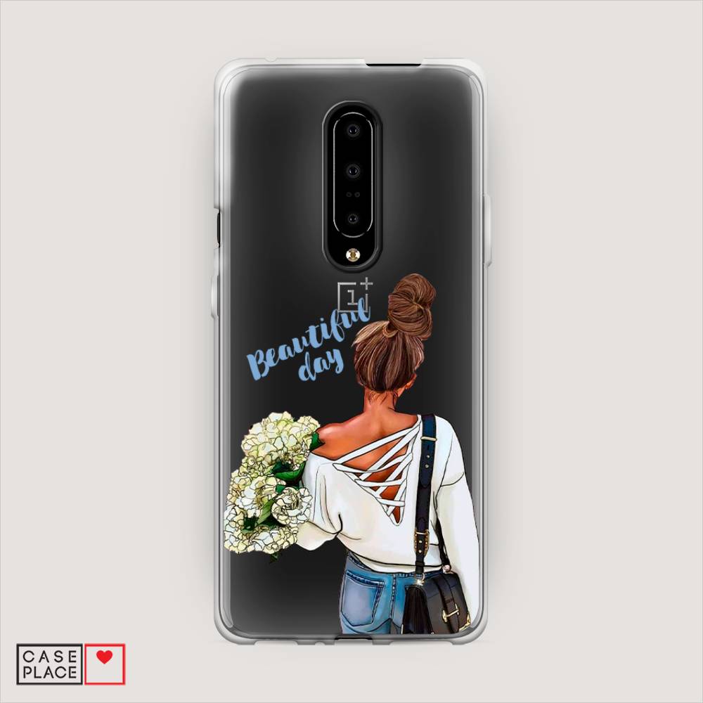 

Чехол Awog на OnePlus 7 Pro / ВанПлас 7 Pro "Beautiful day vector", Коричневый;белый;зеленый, 150850-6