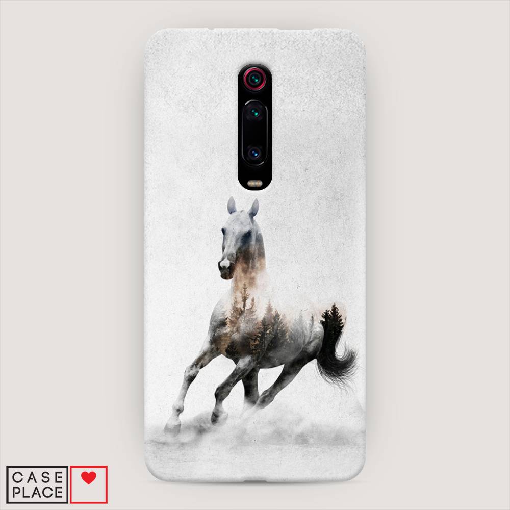 

Пластиковый чехол "Лошадь лес" на Xiaomi Mi 9T Pro, 35820-1