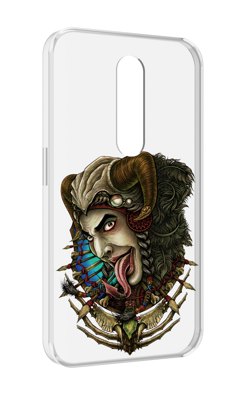

Чехол MyPads длинный язык для Motorola Moto X Force (XT1585 / XT1581), Прозрачный, Tocco