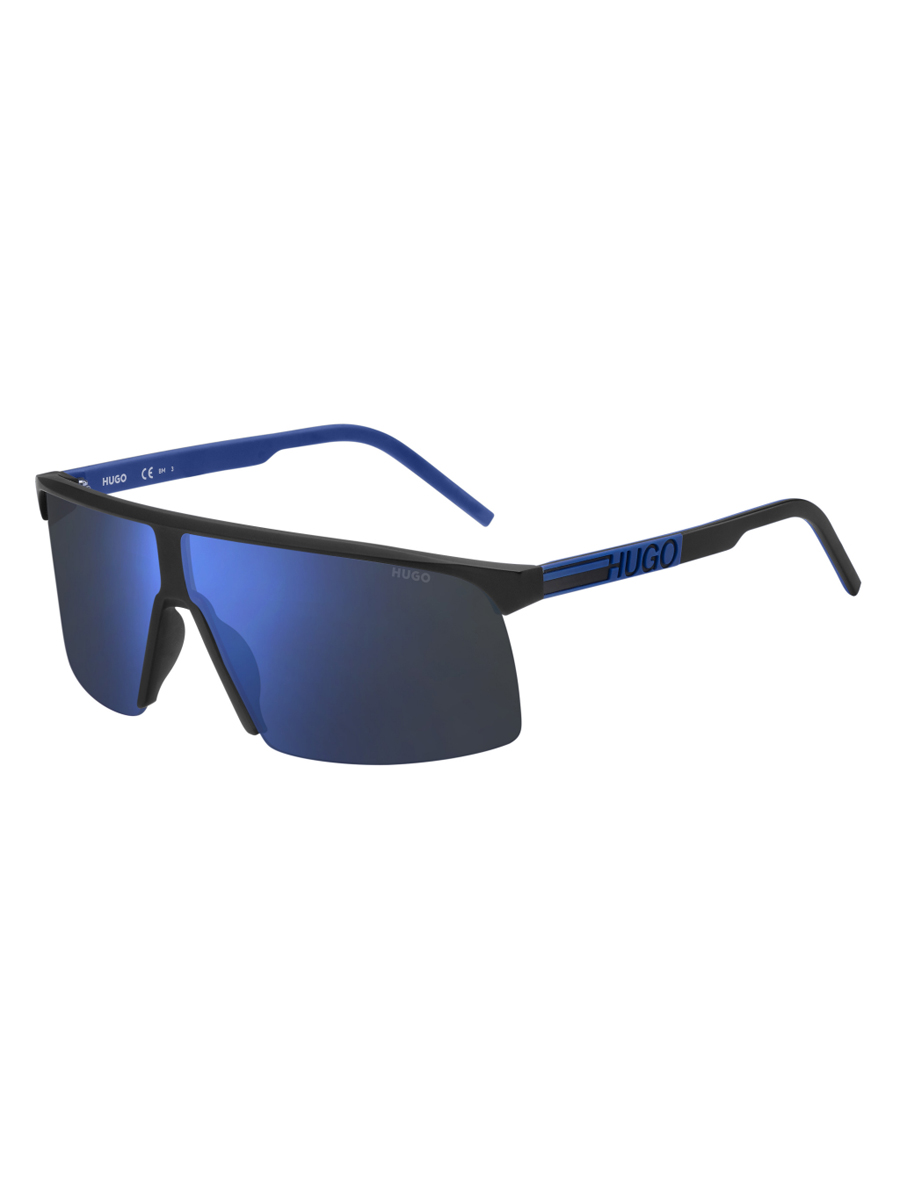 фото Солнцезащитные очки мужские hugo boss hg 1187/s черные/синие