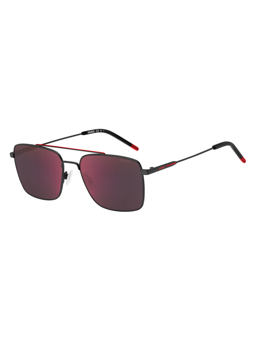 фото Солнцезащитные очки мужские hugo boss hg 1177/s красные/черные