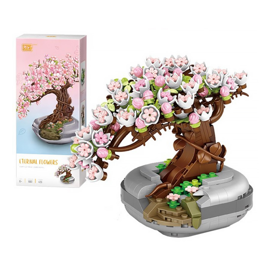 

Конструктор LOZ 1661 Цветение сакуры Eternal Flowers 426 дет
