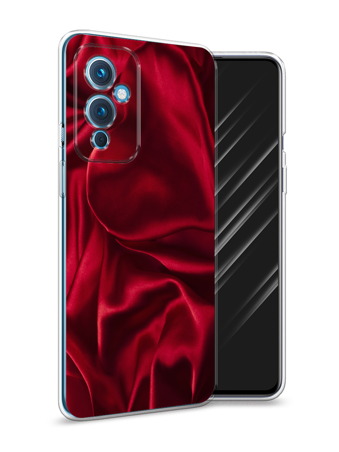 

Чехол Awog на OnePlus 9 LE2110 / ВанПлас 9 LE2110 "Текстура красный шелк", Разноцветный, 152750-3