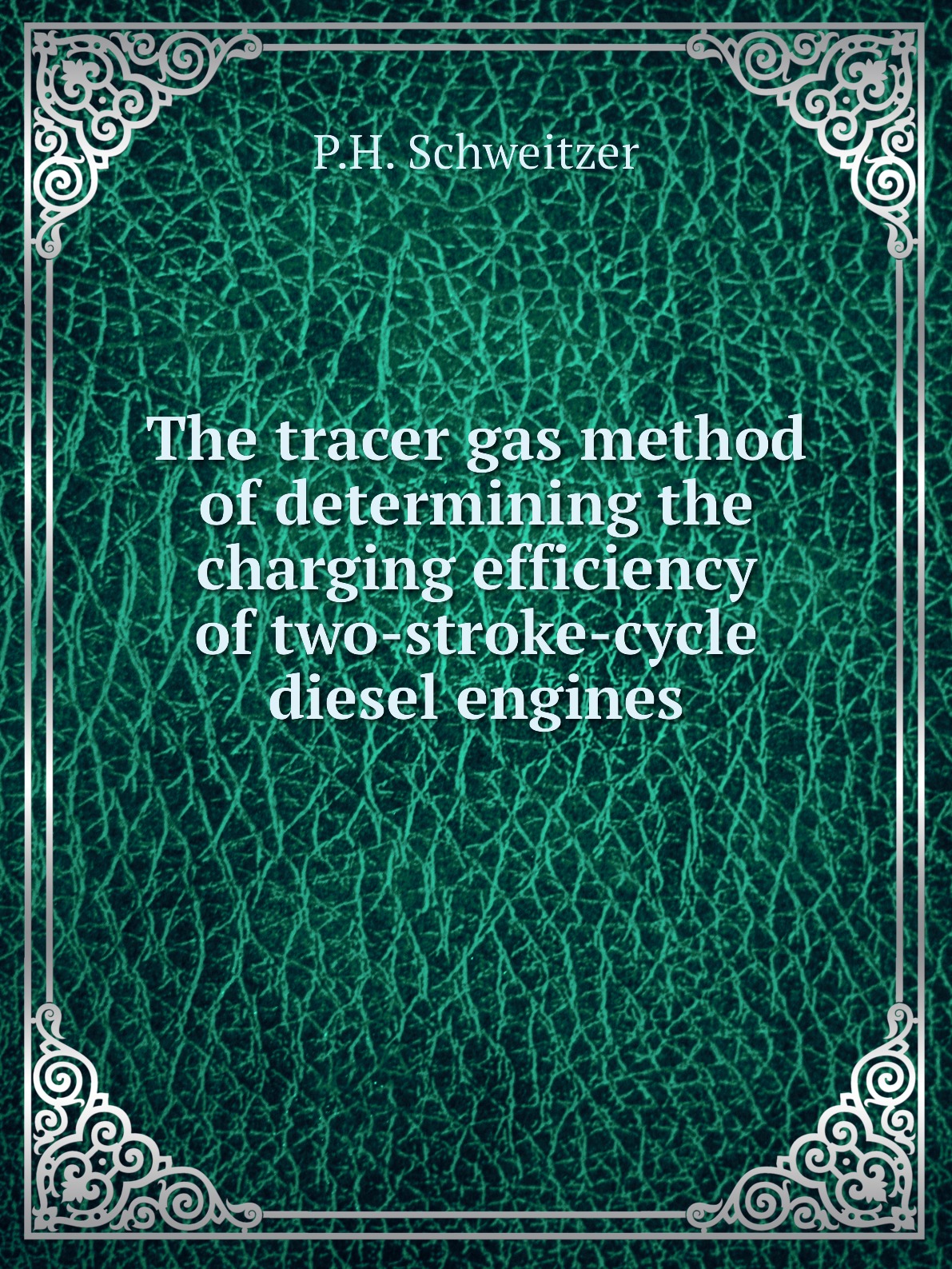 

The tracer gas method of determining the charging efficiency of two-stroke