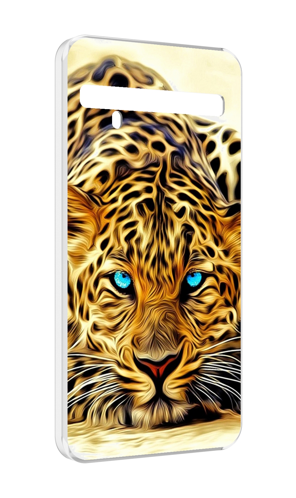 

Чехол MyPads Голубоглазый-гепард для TCL 10 Pro / TCL 10 + Plus, Прозрачный, Tocco
