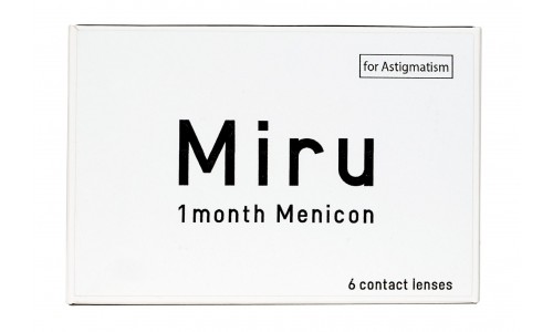 

Астигматические линзы Menicon MIRU 1Month forAstigmatism 6 шт SPH -7.00 Cyl -1.25 AXIS 170
