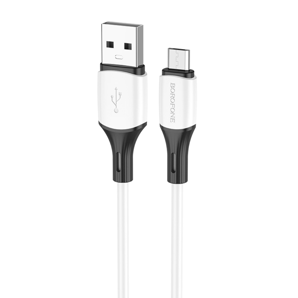 

Кабель micro usb - usb Borofone BX79m 1 м белый, BX79m