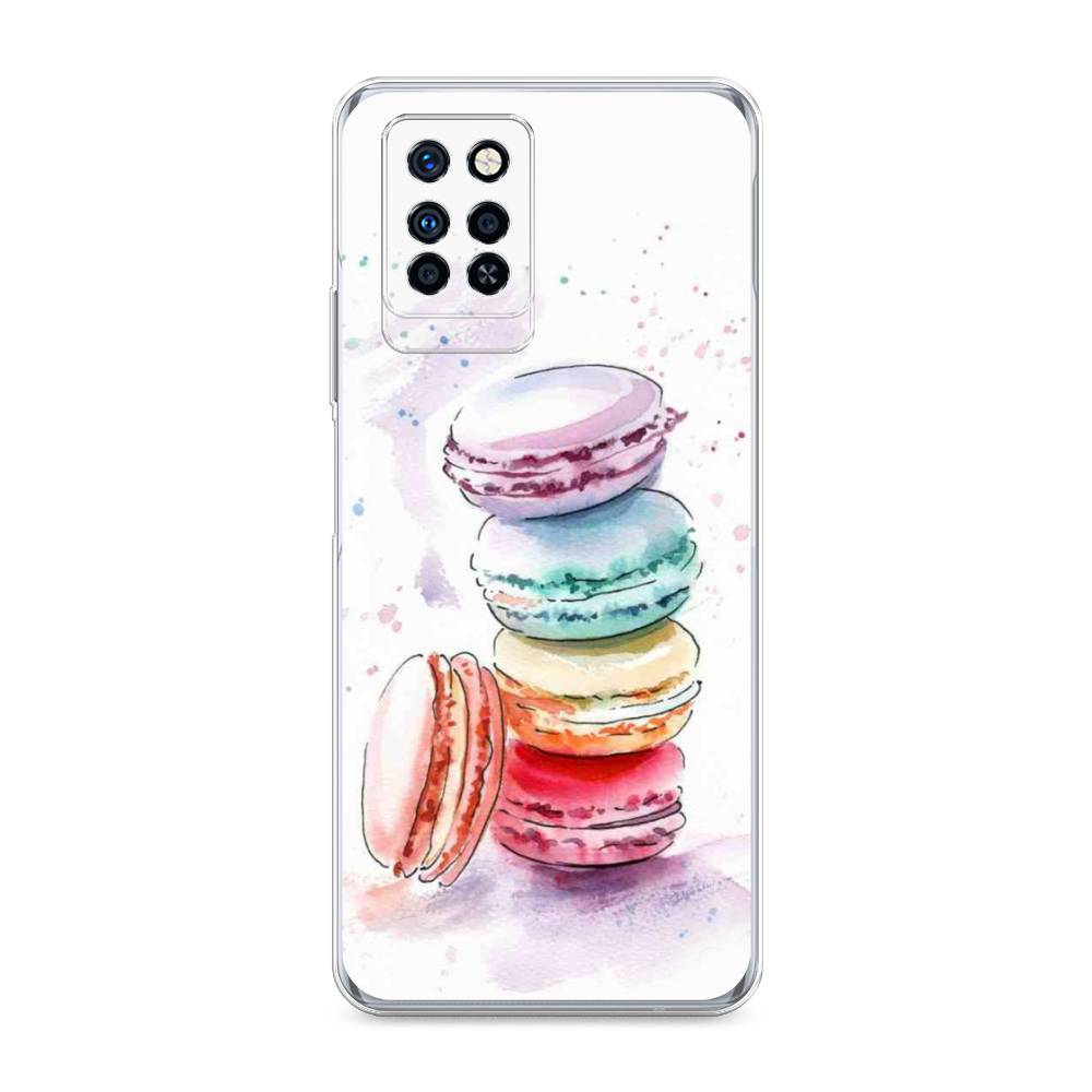 

Чехол Awog на Infinix Note 10 Pro "Пирамидка макарони 2", Разноцветный, 3100150-10