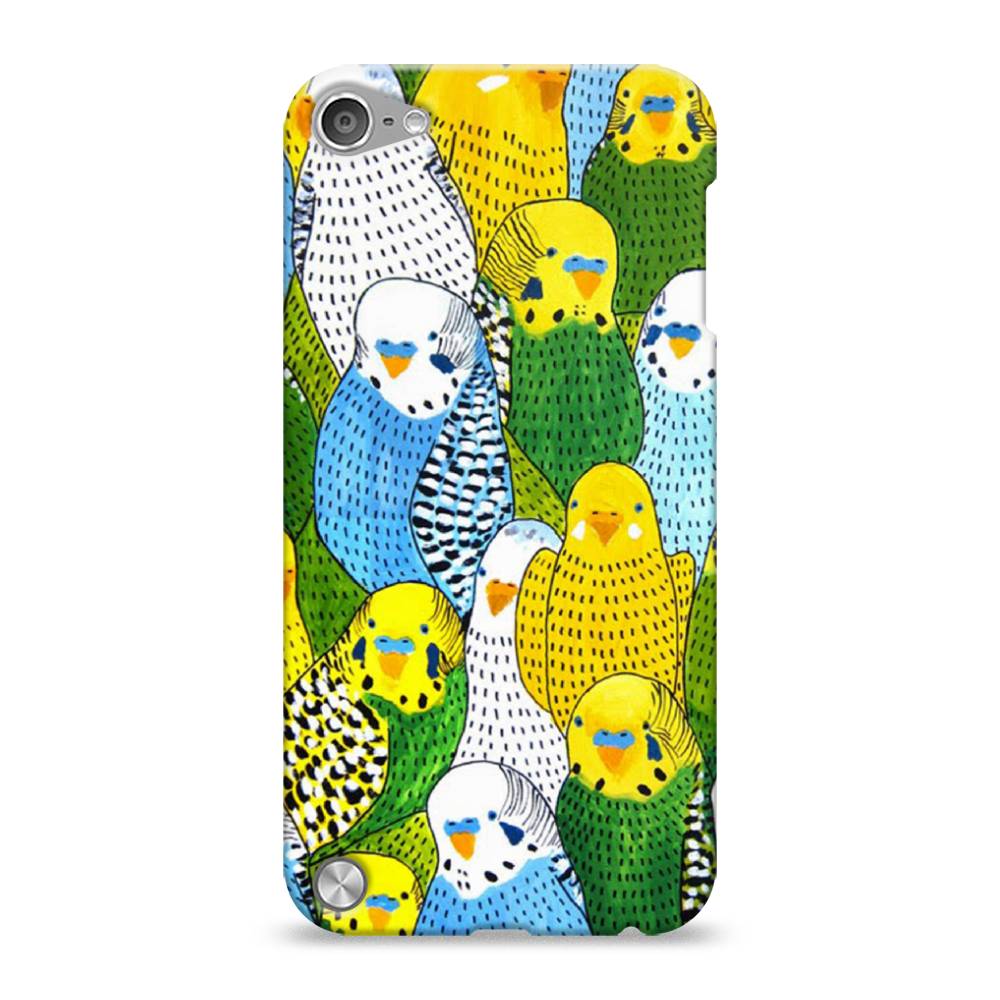 

Пластиковый чехол "Попугаи" на Apple iPod Touch, 11120-1