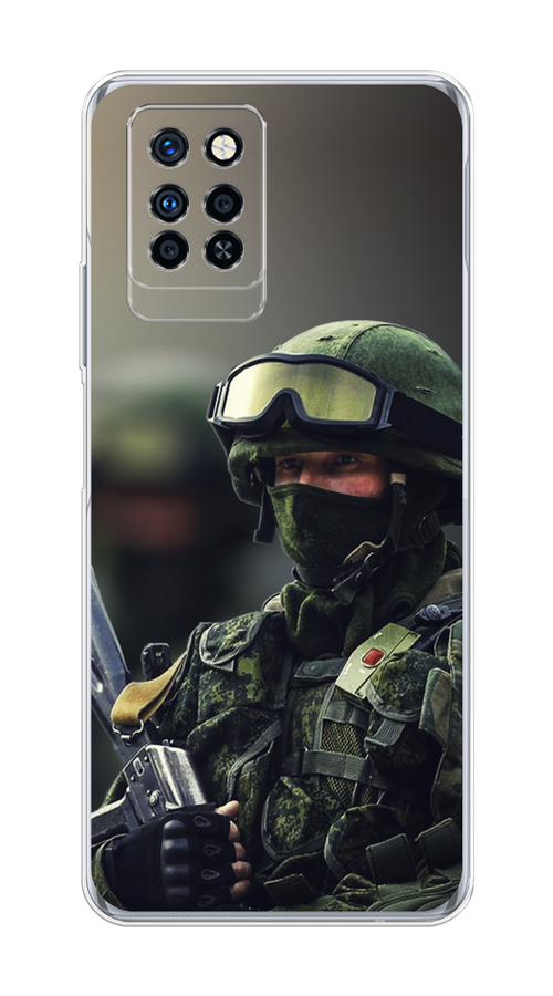 

Чехол Awog на Infinix Note 10 Pro "Солдат", Разноцветный, 3100150-5