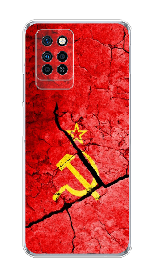 

Чехол Awog на Infinix Note 10 Pro "СССР", Разноцветный, 3100150-5