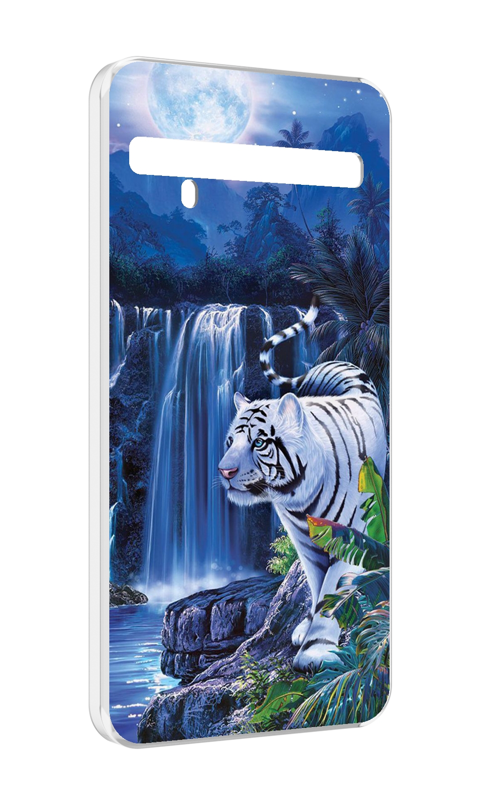 

Чехол MyPads Водопад для TCL 10 Pro / TCL 10 + Plus, Прозрачный, Tocco