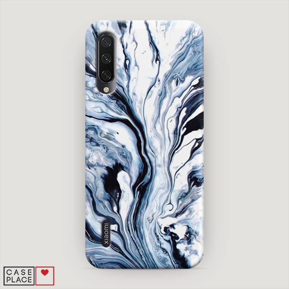 

Пластиковый чехол "Голубой минерал мрамор" на Xiaomi Mi CC9E, 35920-2