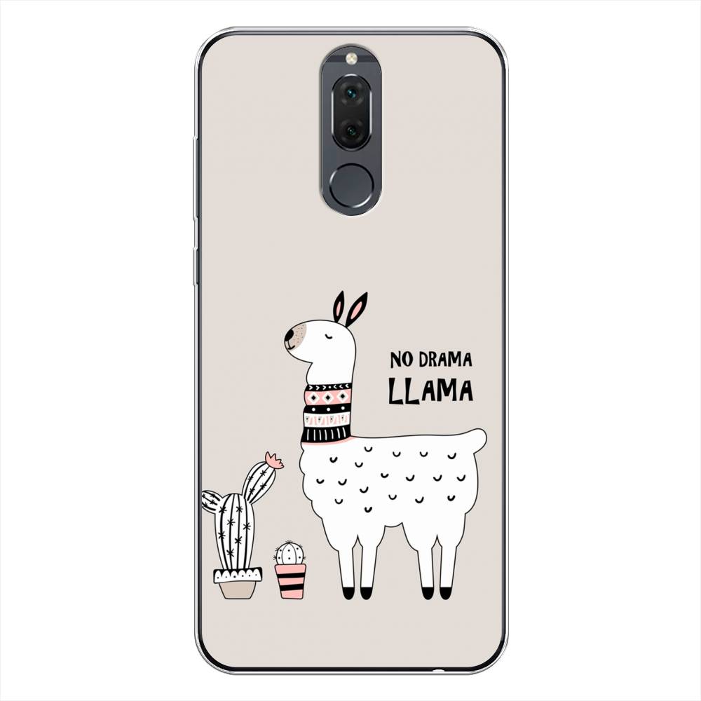 

Чехол Awog на Huawei Nova 2i "No drama LLama", Бежевый;серый;белый, 64150-2