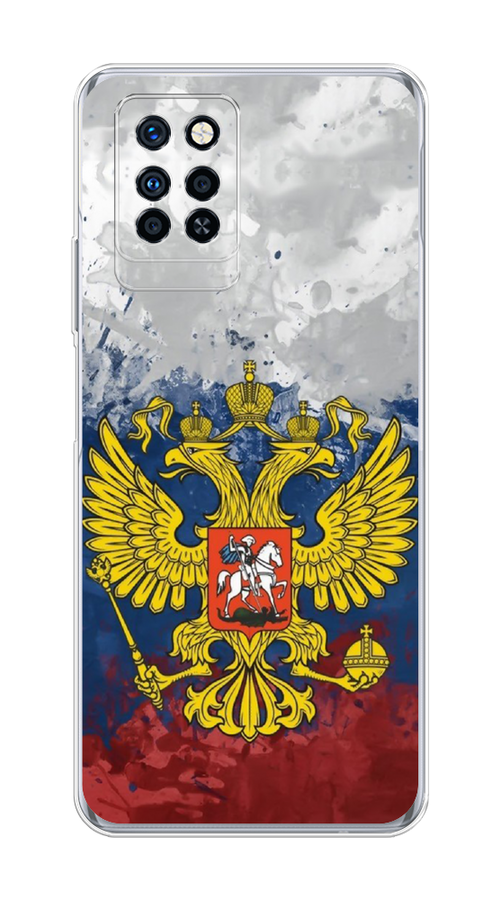 

Чехол Awog на Infinix Note 10 Pro "РФ", Разноцветный, 3100150-5