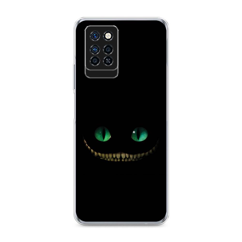 

Чехол Awog на Infinix Note 10 Pro "Зеленоглазый чеширский кот", Разноцветный, 3100150-10
