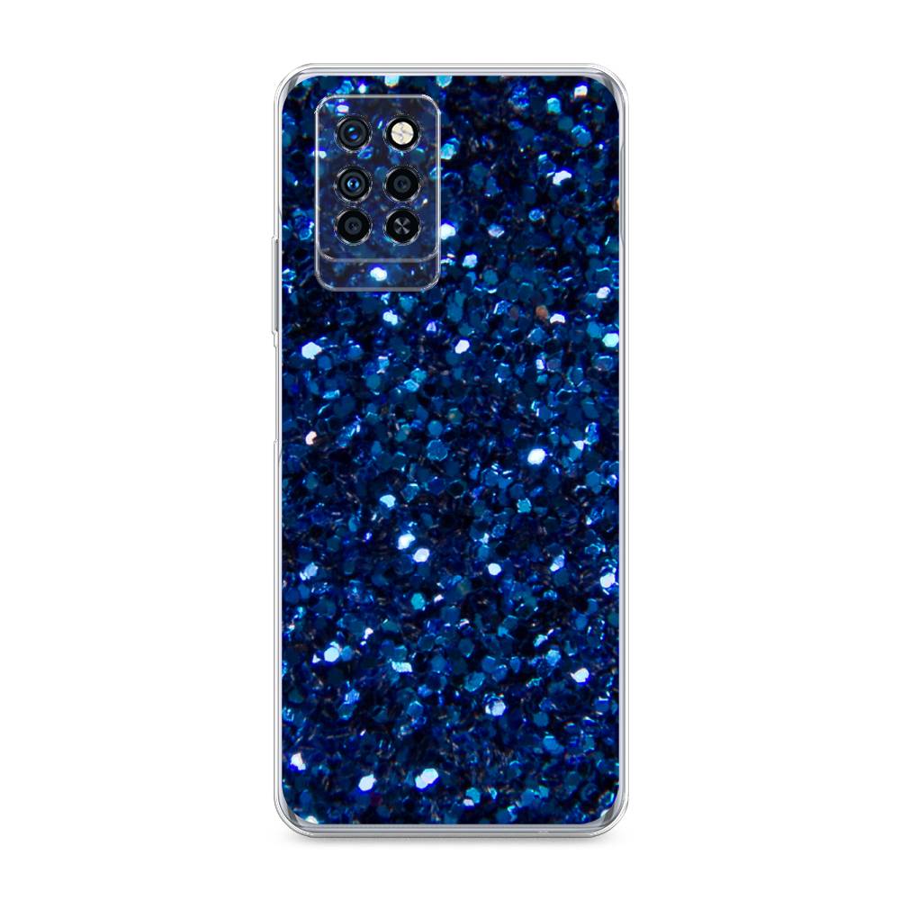 

Чехол Awog "Синие блестки рисунок" для Infinix Note 10 Pro