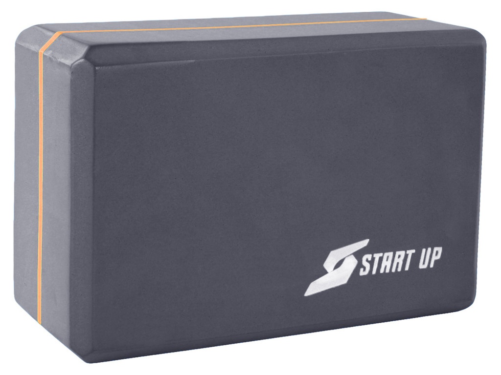 Блок для йоги Start Up NT18022 23x10x15 см, grey