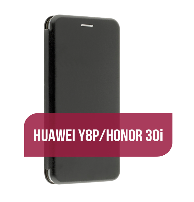 

Чехол-книжка Huawei Honor 30i/Y8p (черн)