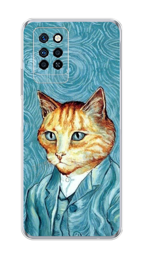 

Чехол Awog на Infinix Note 10 Pro "Кот Ван Гог", Разноцветный, 3100150-2