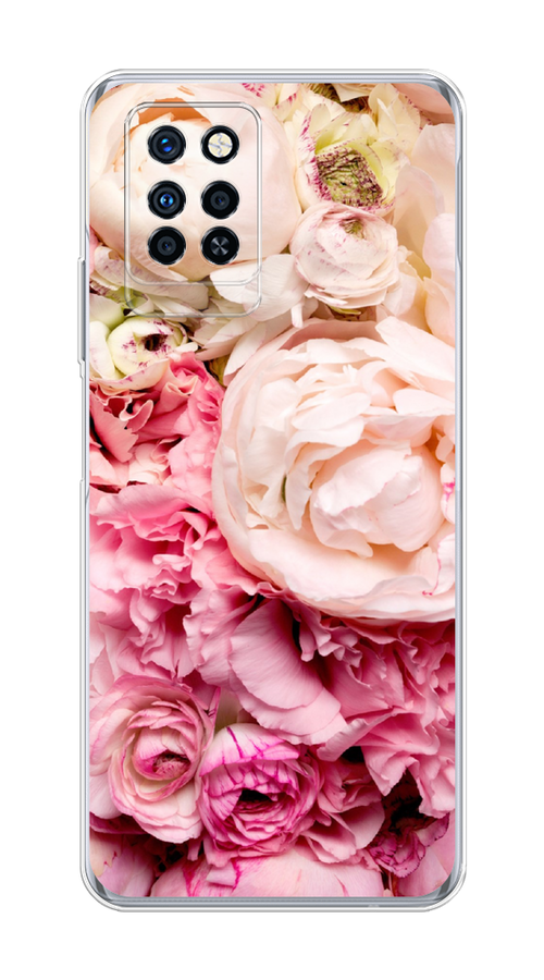 

Чехол Awog на Infinix Note 10 Pro "Пионы яркие", Разноцветный, 3100150-8