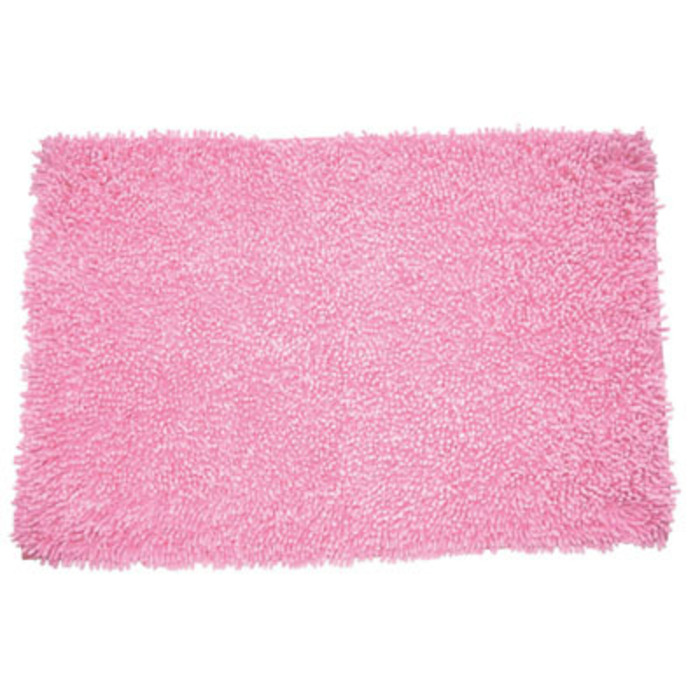 фото Коврик для ванной комнаты iddis mid183c pink leaf 50х80 см