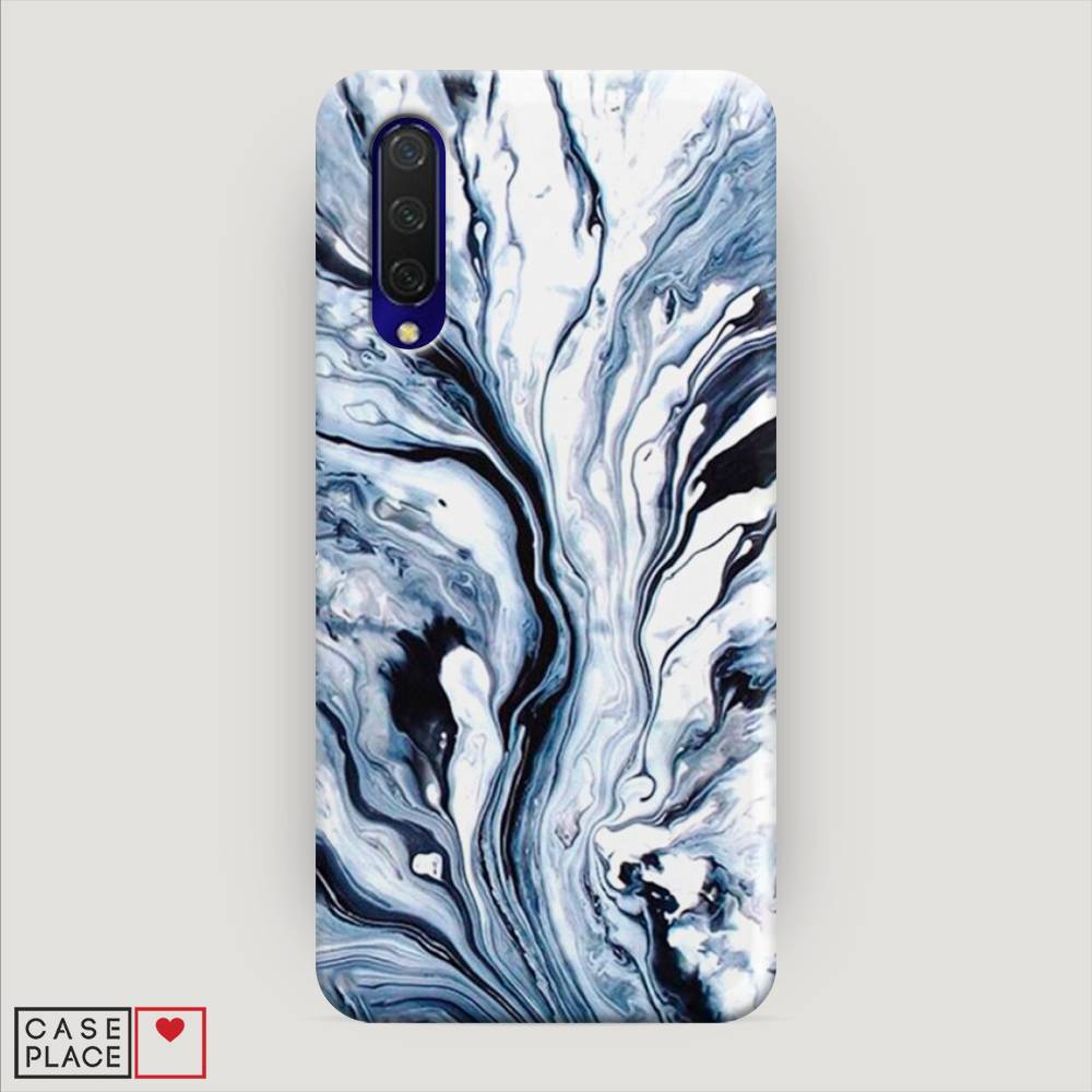 

Пластиковый чехол "Голубой минерал мрамор" на Xiaomi Mi 9 Lite, 36720-2