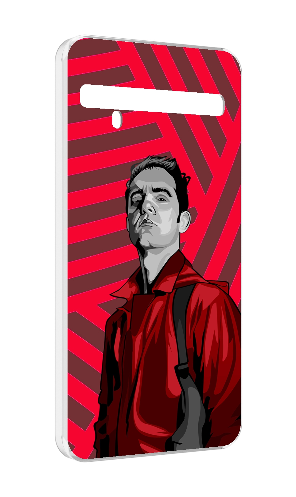 

Чехол MyPads Берлин-бумажный-дом для TCL 10 Pro / TCL 10 + Plus, Прозрачный, Tocco