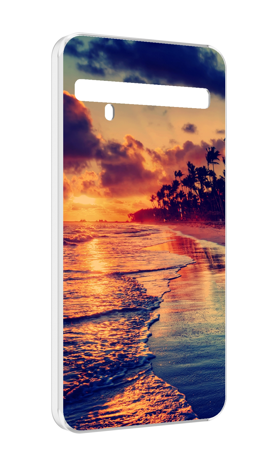 

Чехол MyPads Берег для TCL 10 Pro / TCL 10 + Plus, Прозрачный, Tocco